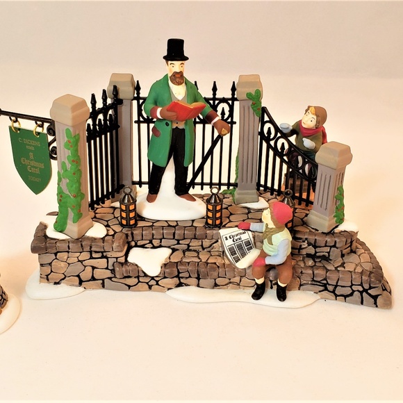 Dept. 56 Other - Dept 56 - A Christmas Carol Reading - RETIRED